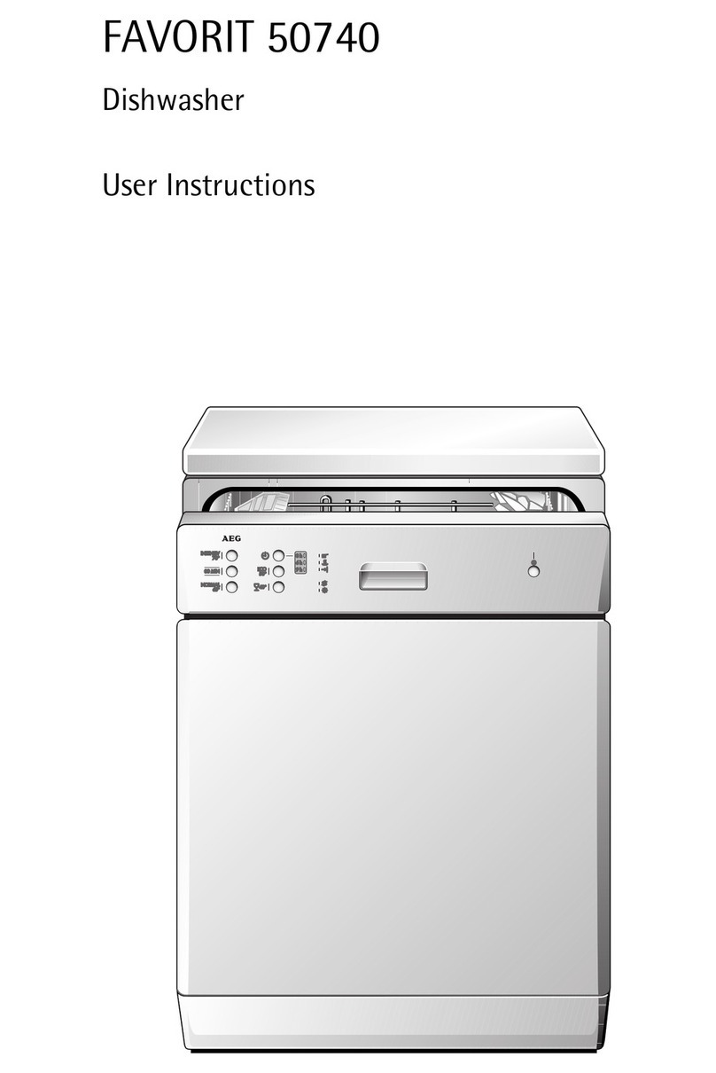 AEG FAVORIT 50740 User instructions