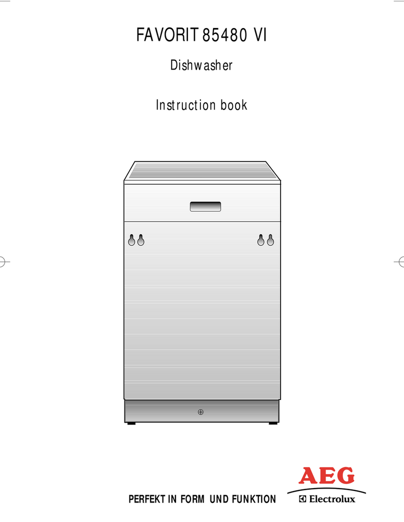 AEG FAVORIT 85480 VI User manual