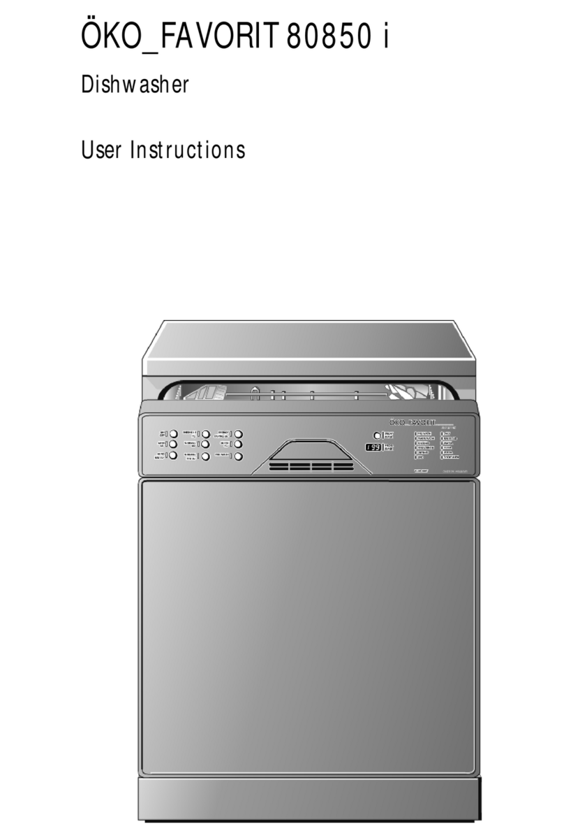AEG OKO FAVORIT 80850 i User instructions