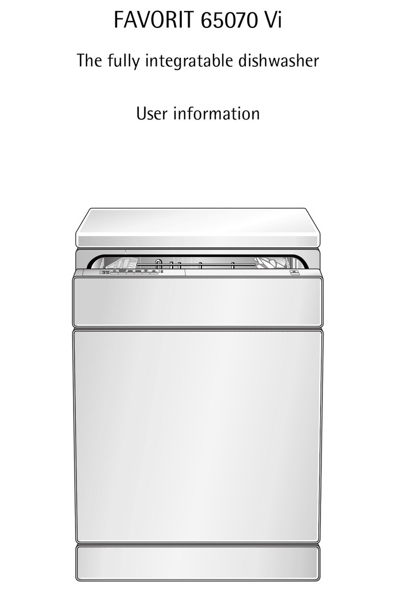 AEG FAVORIT 65070 Vi User information