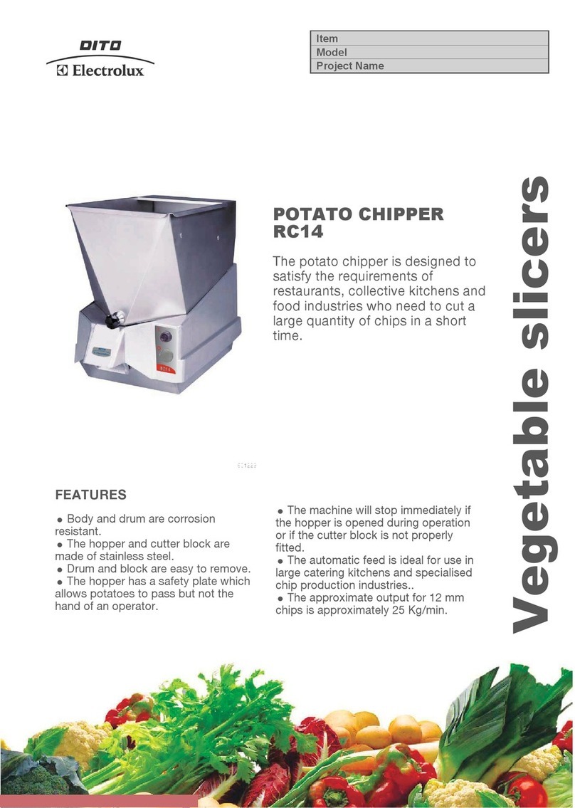 Electrolux Dito 601151 Brochure & specs