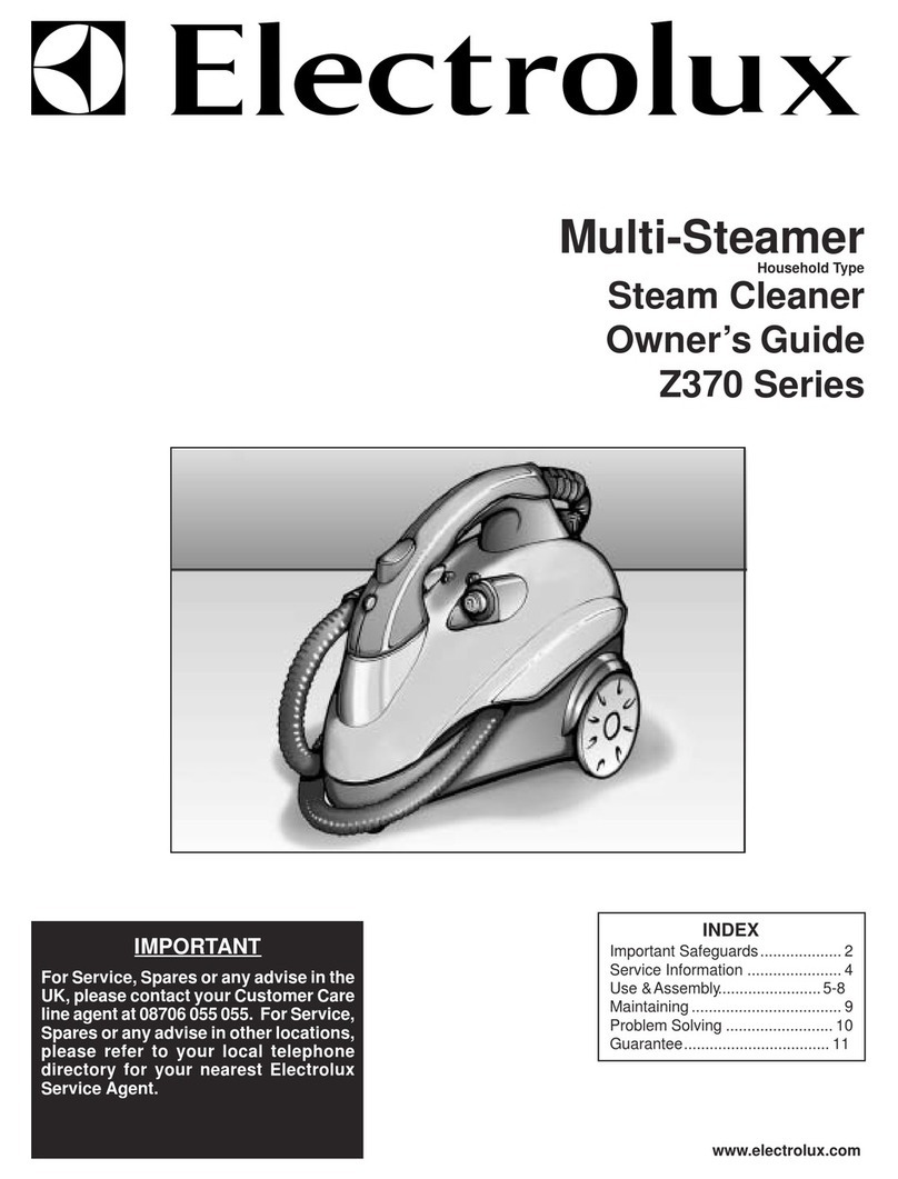 Electrolux MULTI-STEAMER Z370 Series User manual Electrolux MULTI-STEAMER Z370 Series User manual