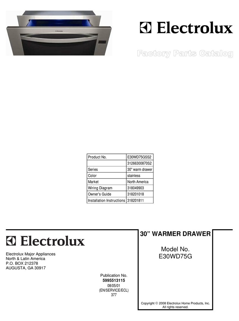 Electrolux 31266300870S2 Factory parts catalog