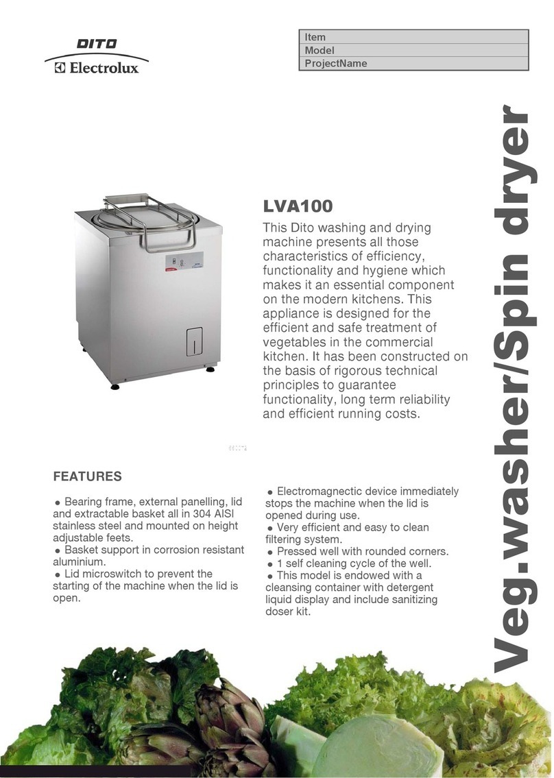 Electrolux Dito 660071 Specifications