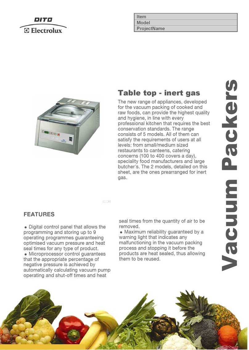 Electrolux Dito 600015 Brochure & specs