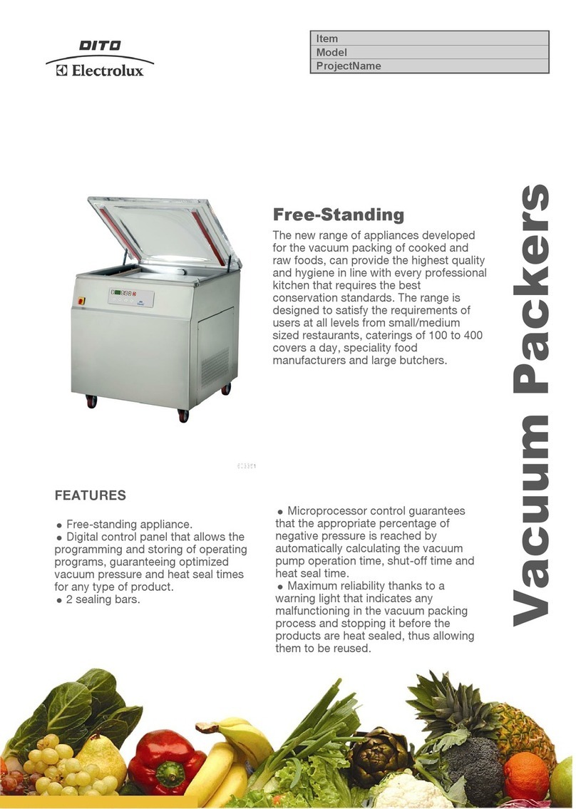 Electrolux Dito 600012 Brochure & specs