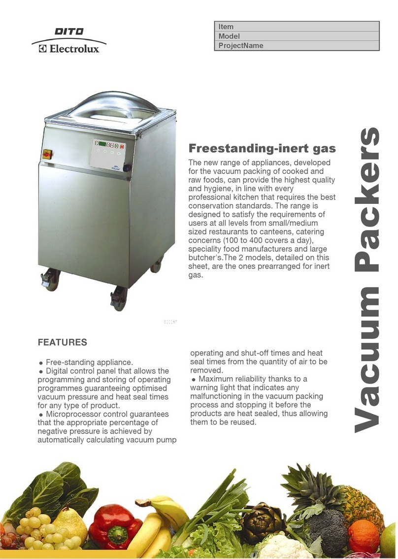 Electrolux Dito 600017 Brochure & specs