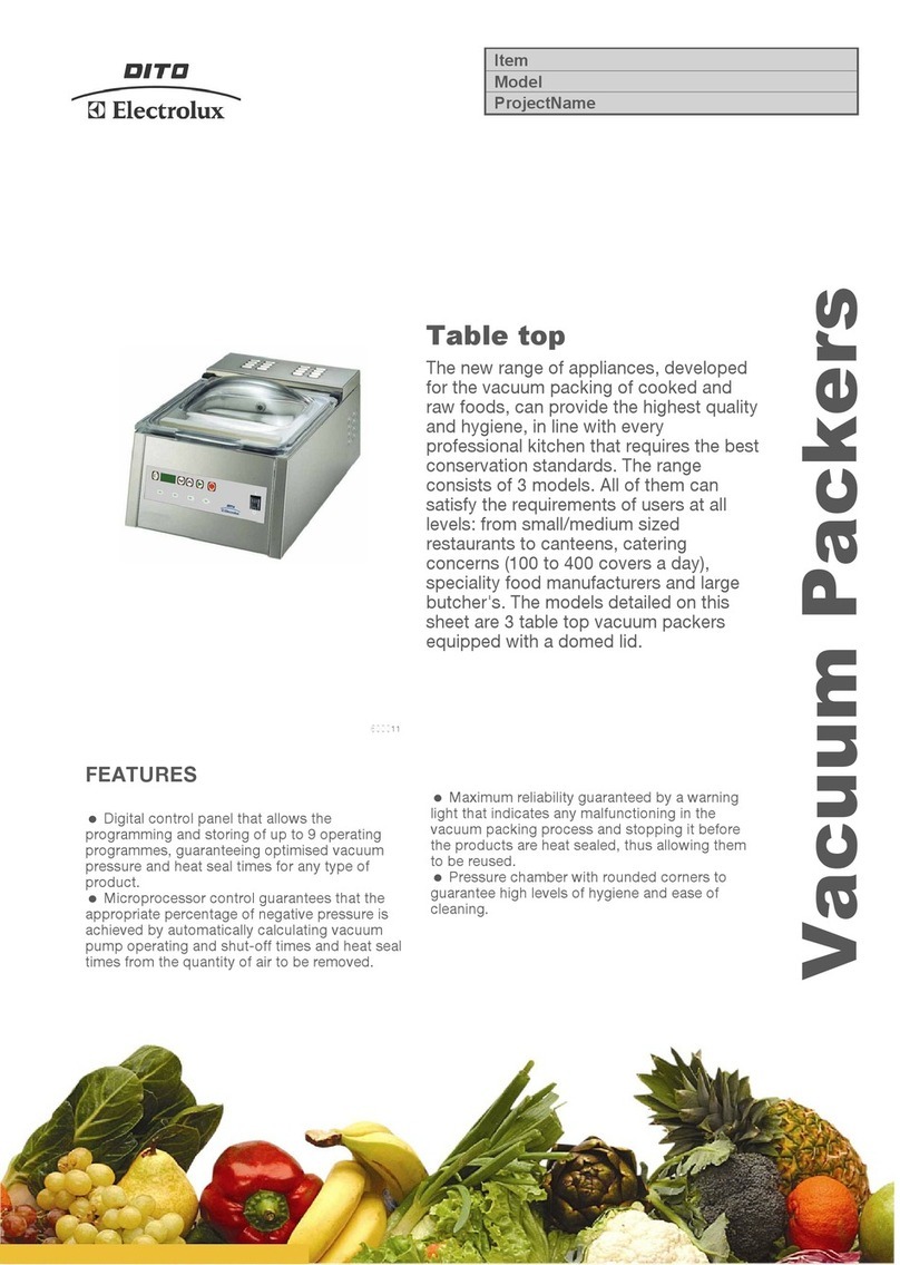 Electrolux Dito 600010 Brochure & specs