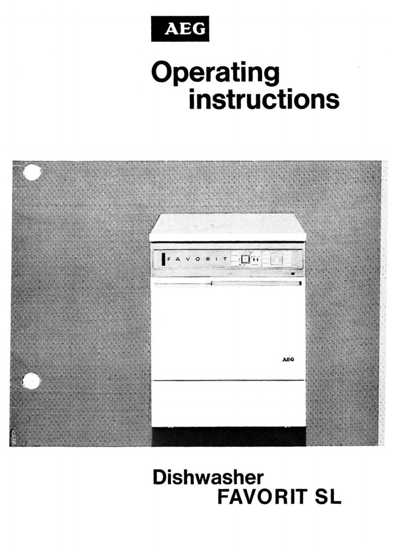 AEG FAVORIT SL operating instructions