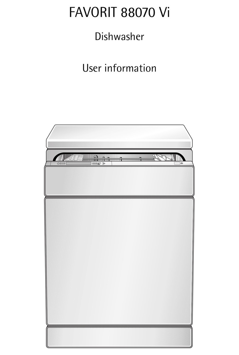 AEG FAVORIT 88070 i User information