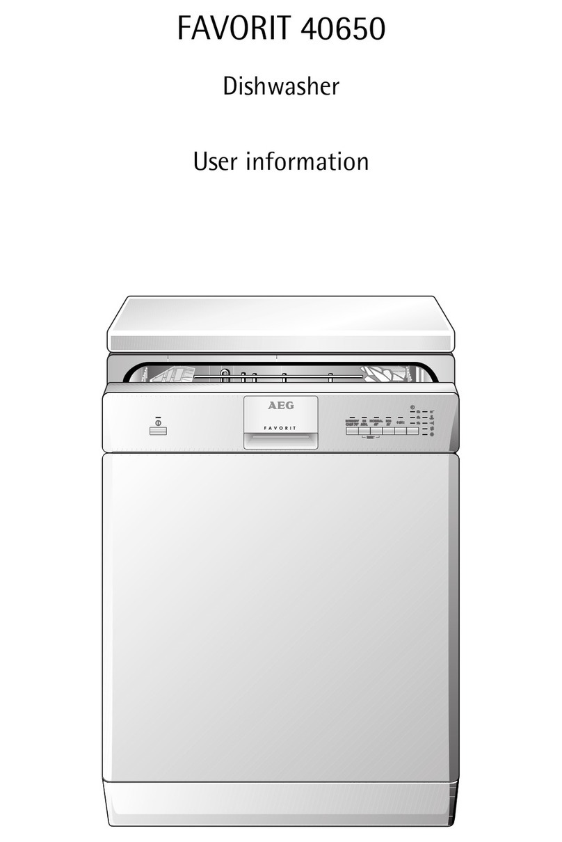 AEG FAVORIT 40650 Operation manual