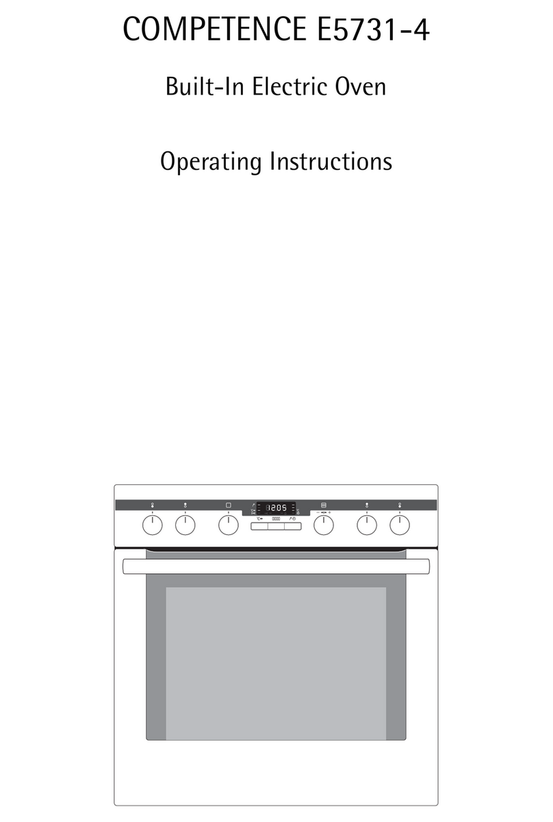 AEG COMPETENCE E5731-4 User manual