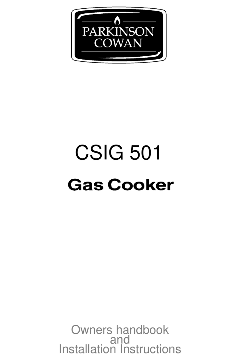 Electrolux CSIG 501 User manual
