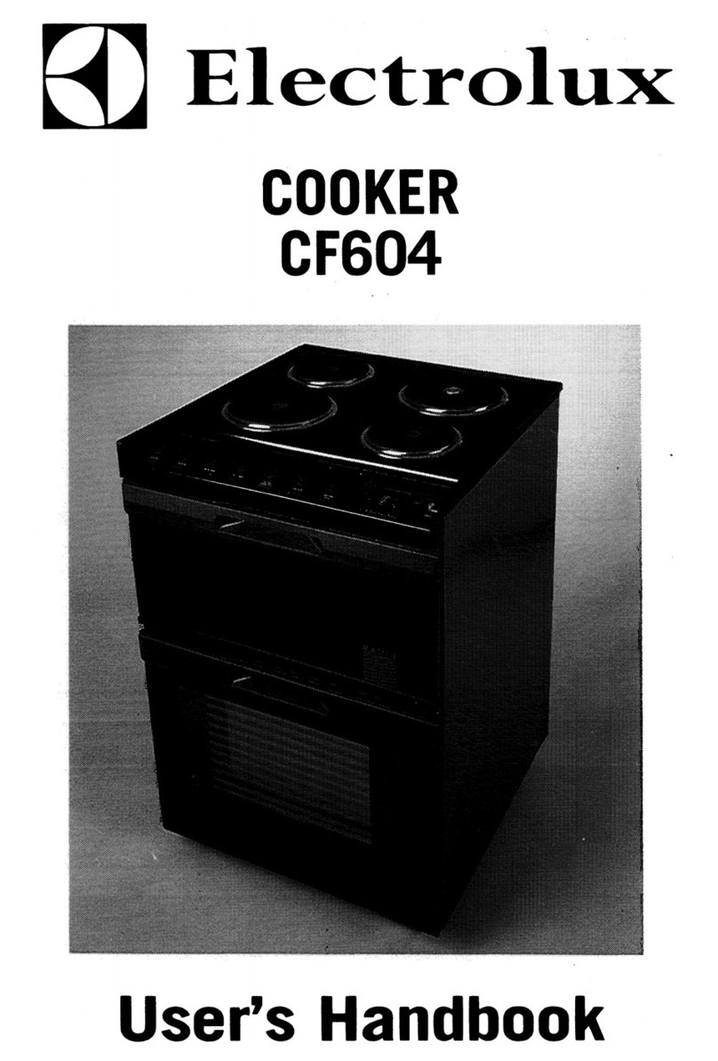 Electrolux CF604 User handbook