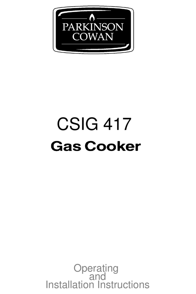 Electrolux CSIG 417 Operating and installation instructions