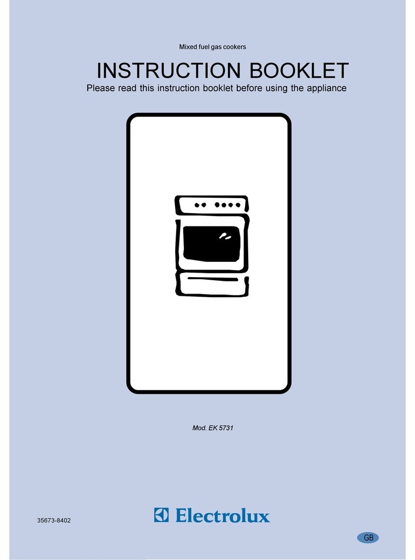 Electrolux EK 5731 Instruction booklet