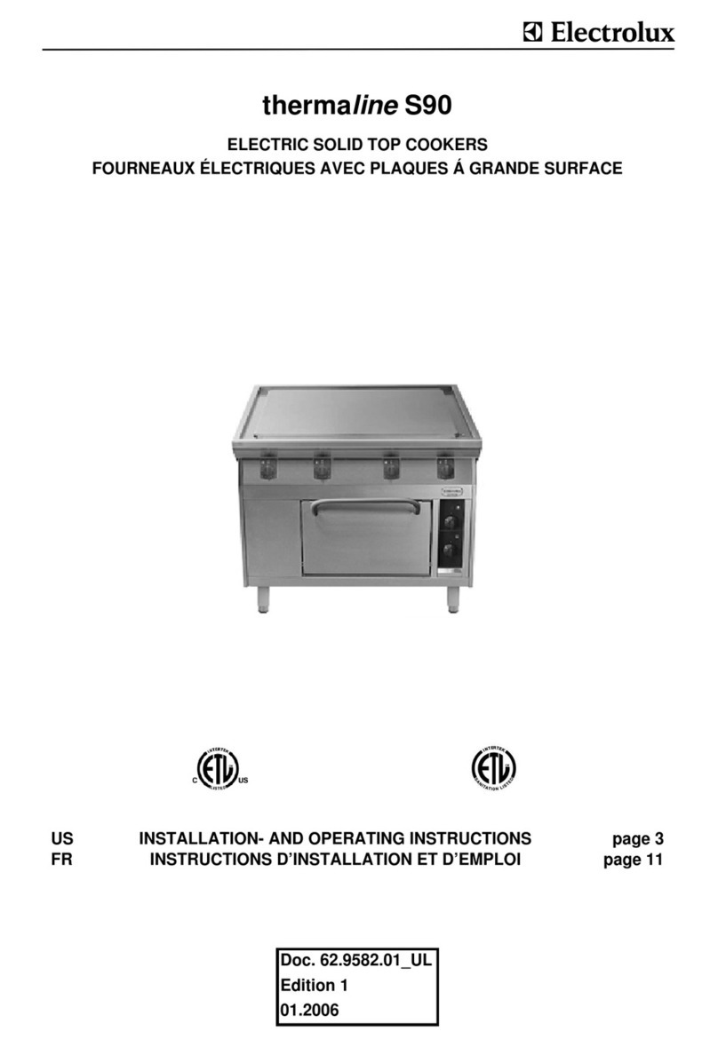 Electrolux 584143 Installation and operating instructions