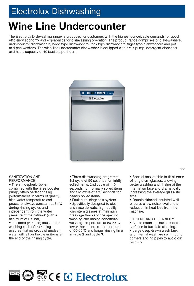 Electrolux EUCAIWL User manual