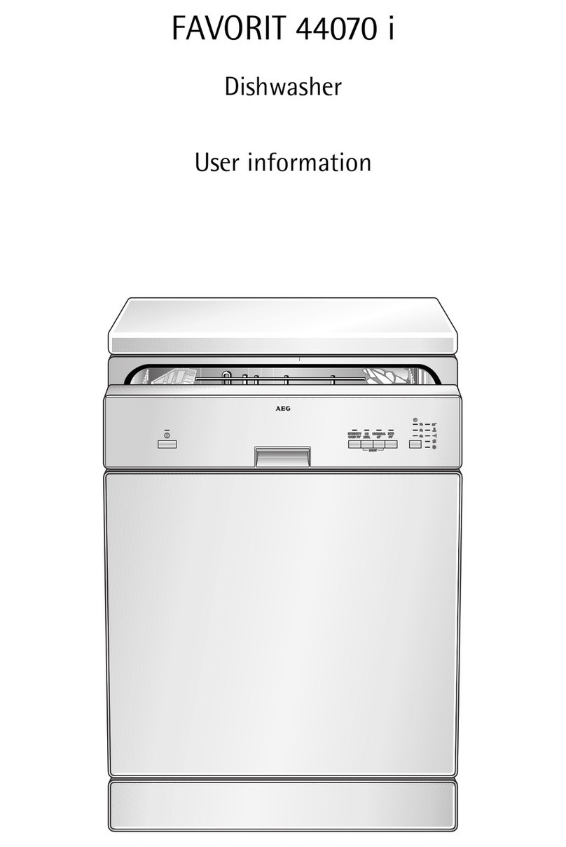 AEG FAVORIT 44070 i Operation manual