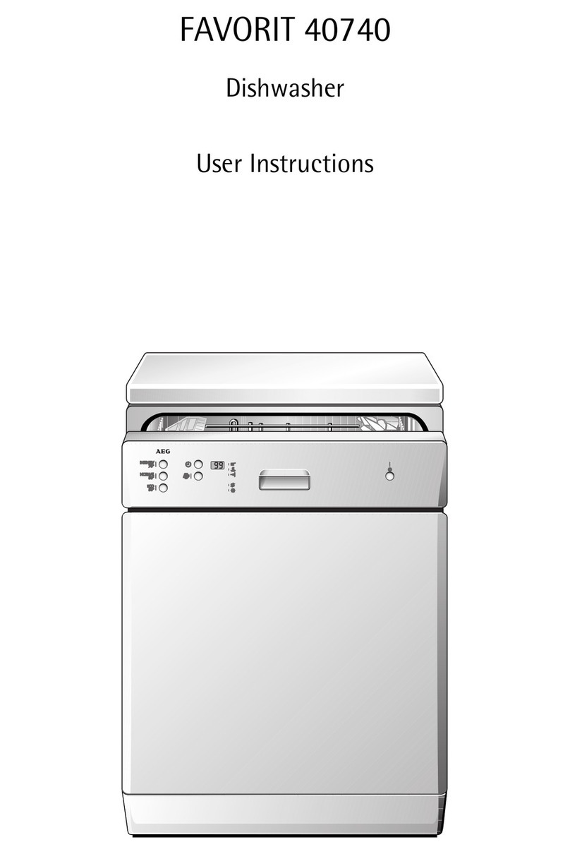 AEG FAVORIT 40740 User instructions AEG FAVORIT 40740 User instructions