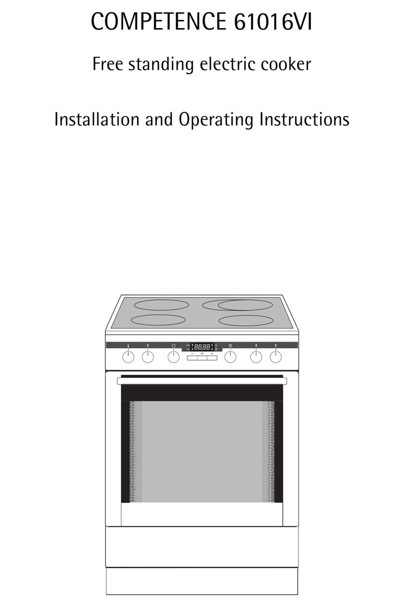 AEG COMPETENCE 61016VI User manual
