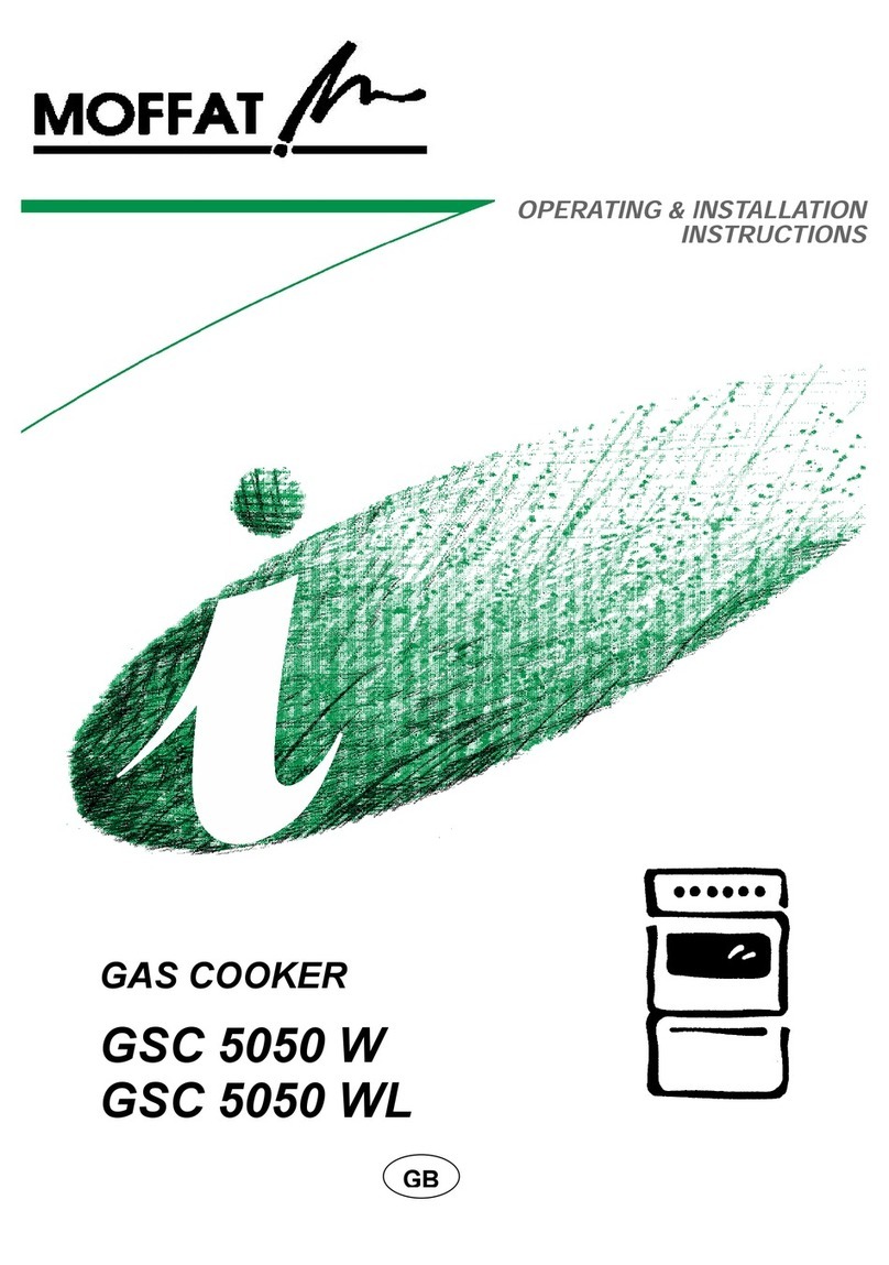 Moffat GSC5050W Product guide