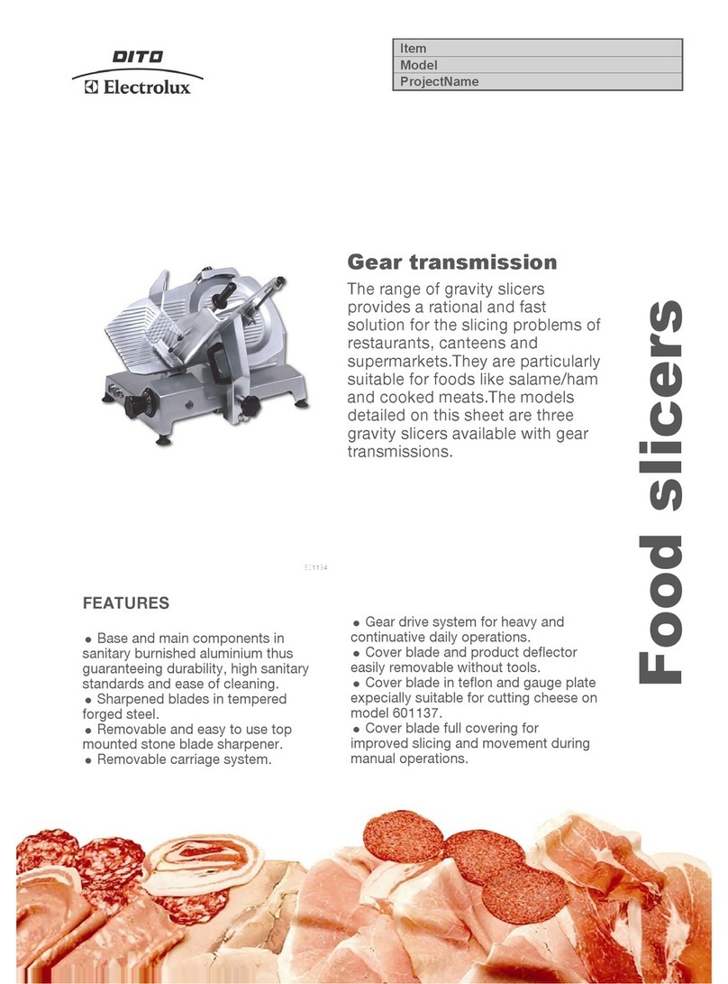 Electrolux Dito 601134 Brochure & specs