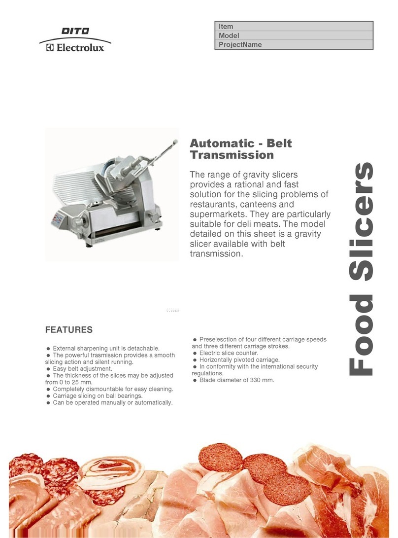 Electrolux 603329 Brochure & specs