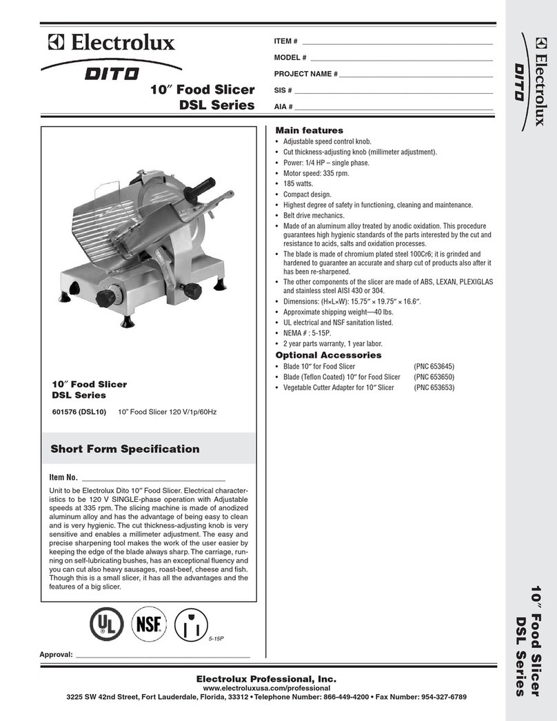Electrolux 601576 (DSL10) User manual