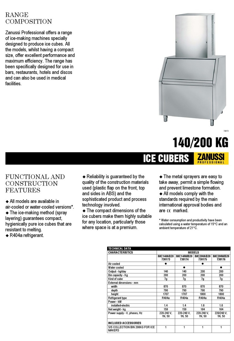 Zanussi IMC140AB20 Brochure & specs