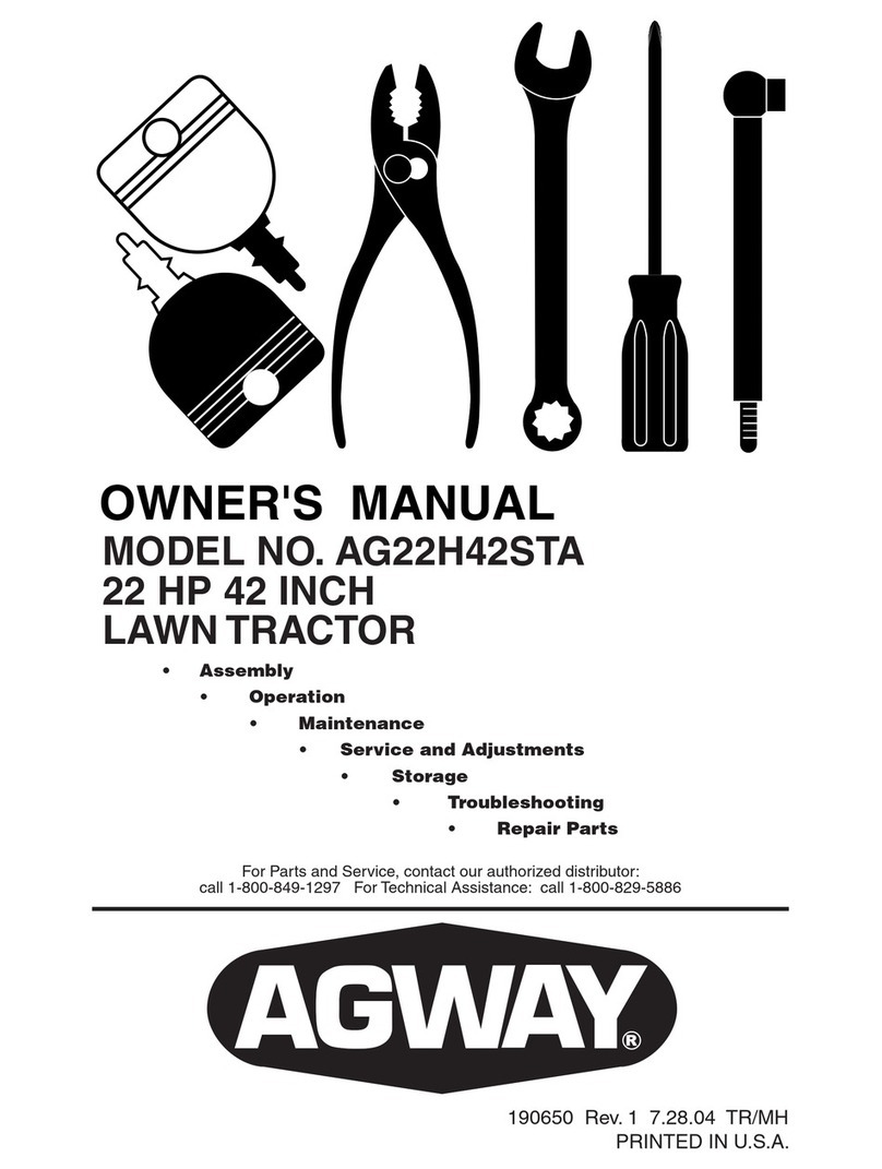 Agway AG22H42STA owner's manual