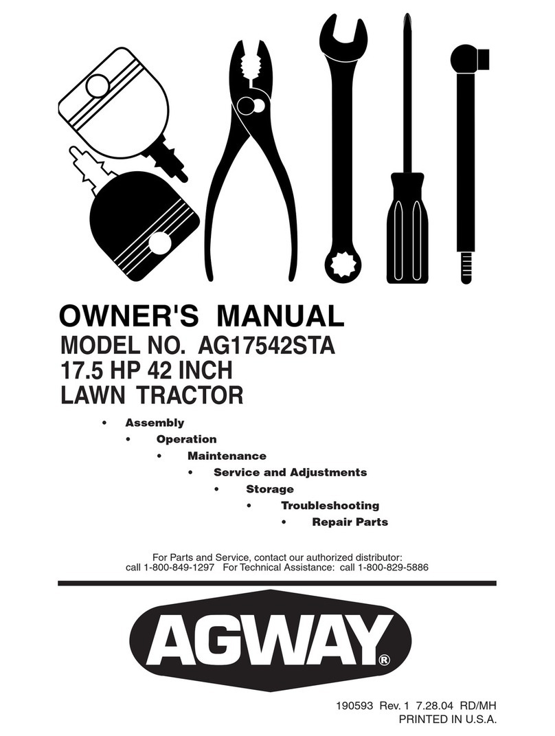 Agway AG17542STA owner's manual
