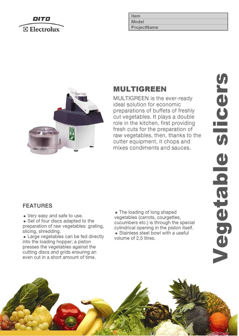 Electrolux MultiGreen MUG User manual