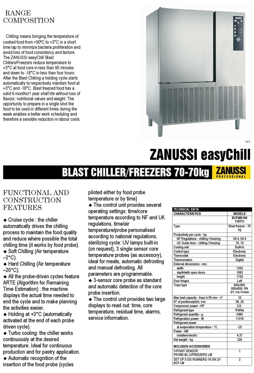 Electrolux ZANUSSI EasyChill BCFW102 User manual