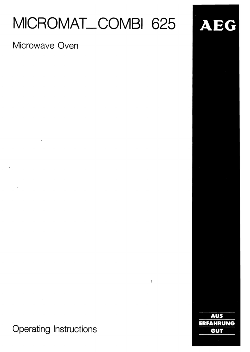 AEG MICROMAT COMBI 625 User manual