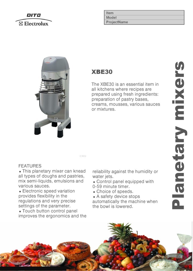 Electrolux Dito 601730 User manual