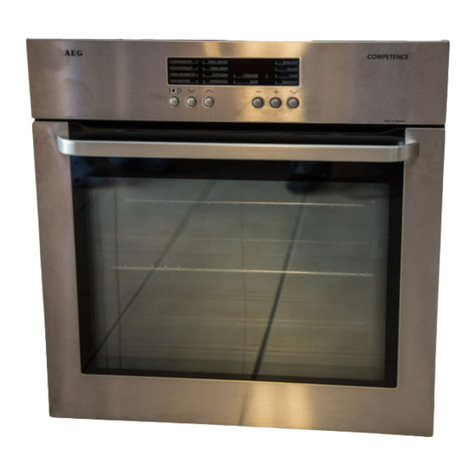 AEG COMPETENCE B6140-1 operating instructions