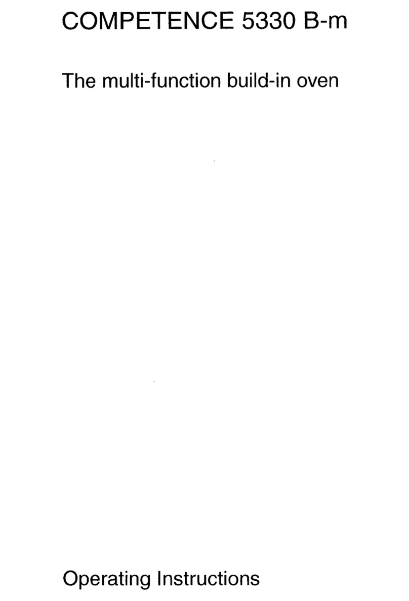 AEG COMPETENCE 5330 B-m operating instructions
