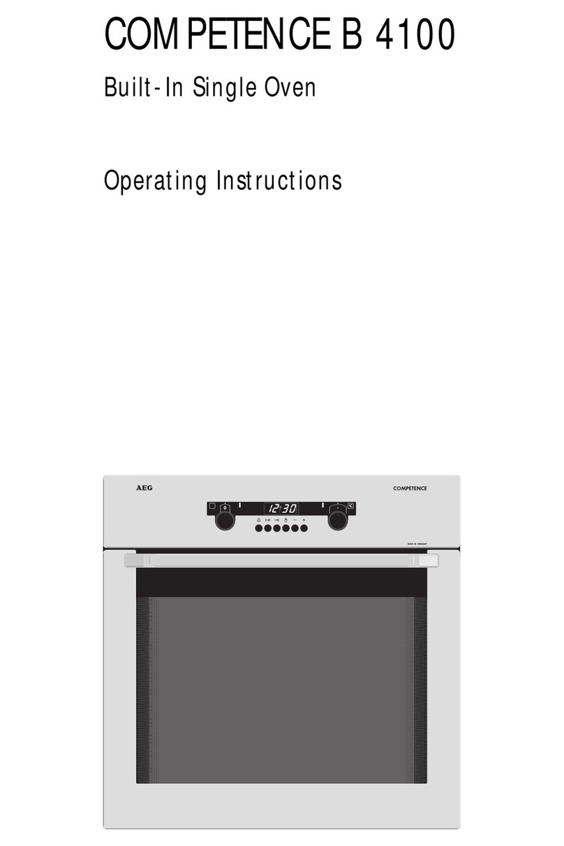 AEG B 4100 operating instructions
