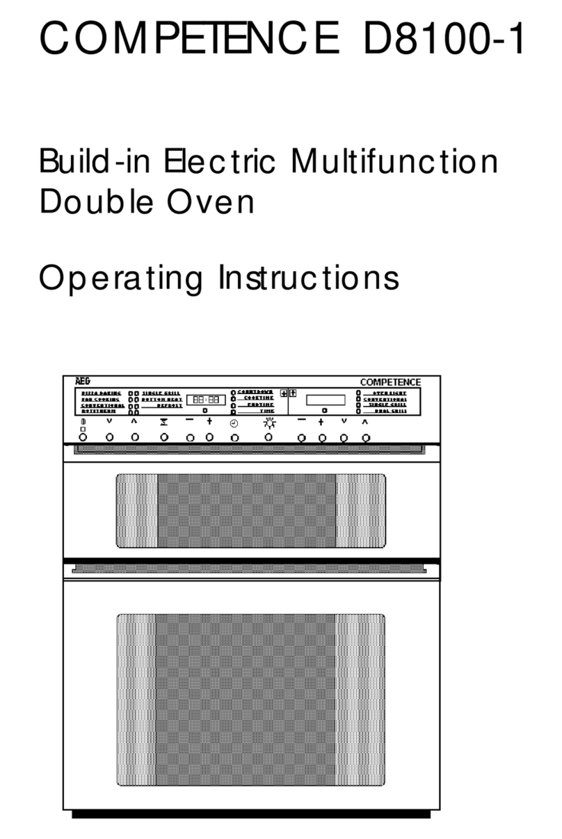 AEG COMPETENCE  D8100-1 User manual