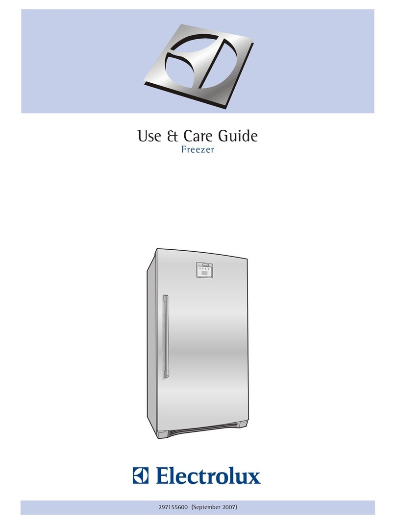 Electrolux EILFU21GS Use and care guide