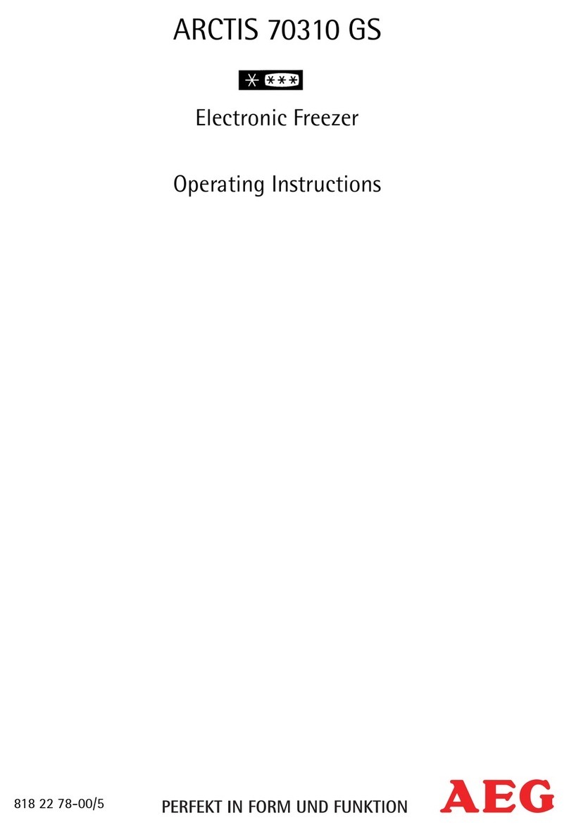 AEG ARCTIS 70310 GS User manual