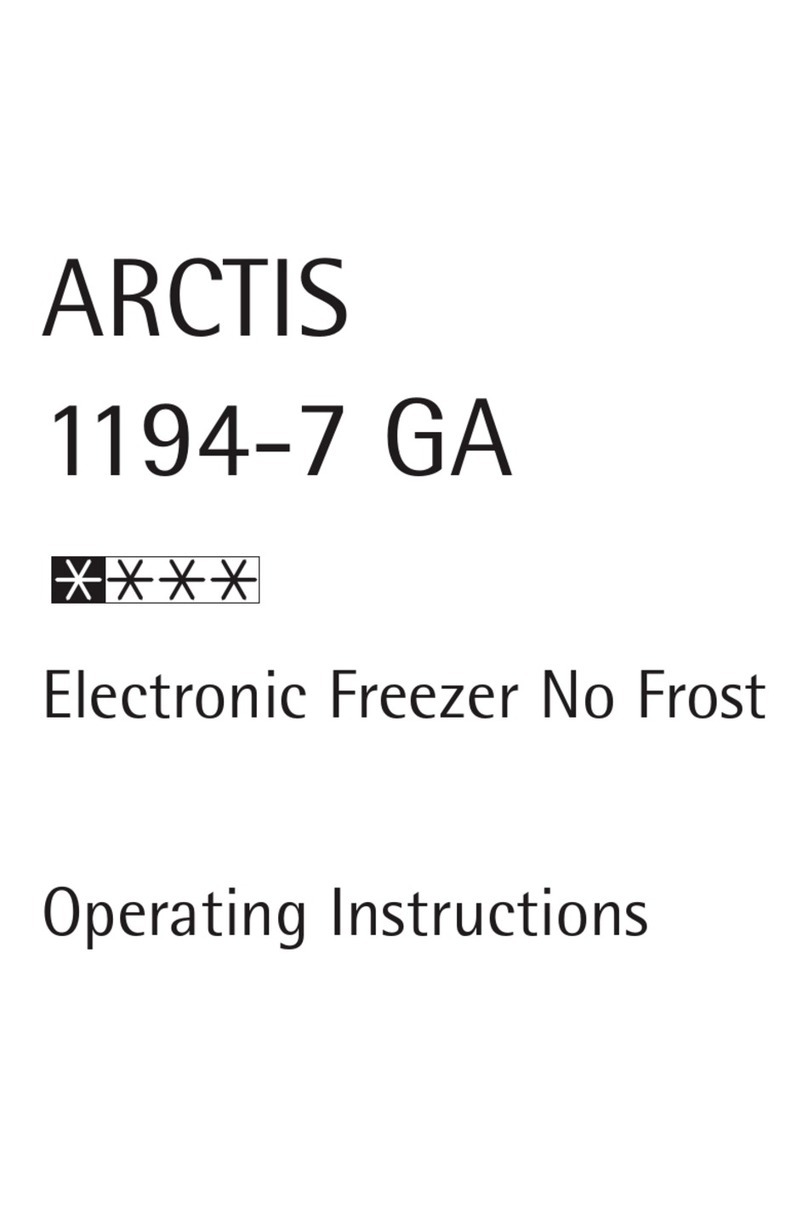 AEG ARCTIS 1194-7 GA User manual