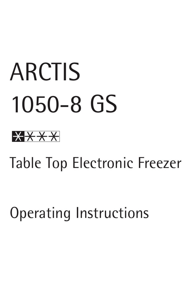 AEG ARCTIS 1050GS8 User manual AEG ARCTIS 1050GS8 User manual