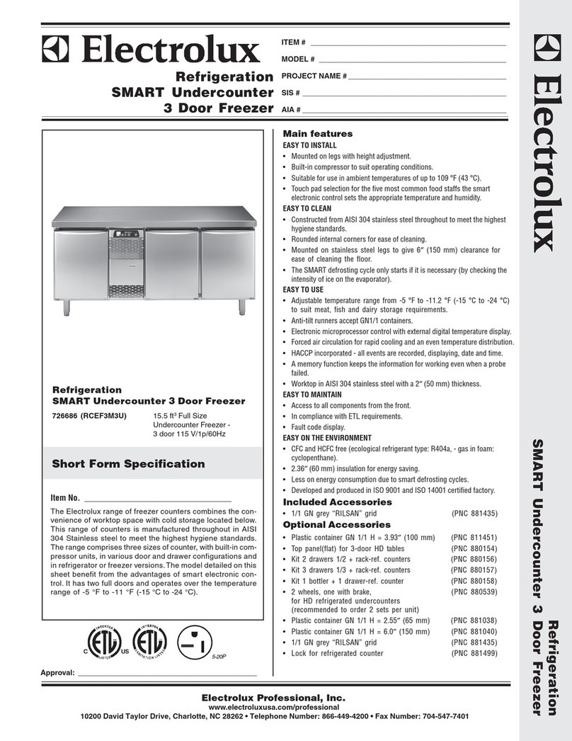 Electrolux SMART 726686 User manual
