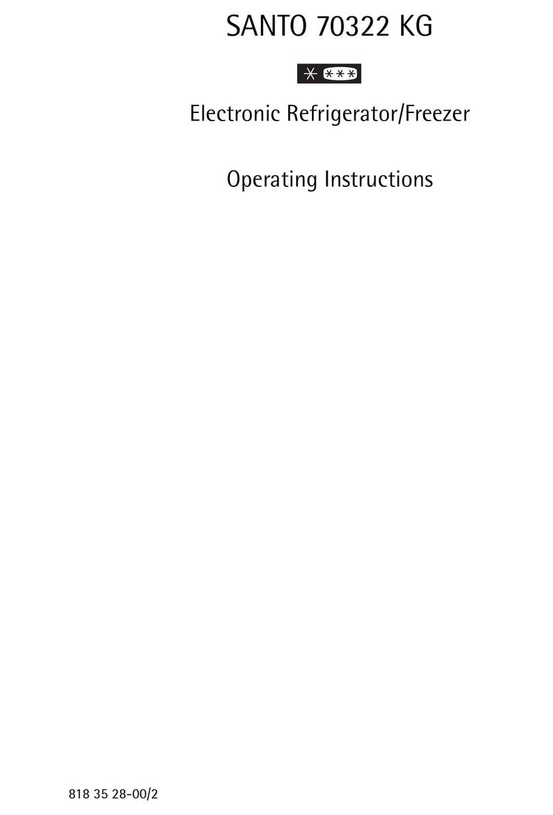 AEG SANTO 70322 KG operating instructions AEG SANTO 70322 KG operating instructions