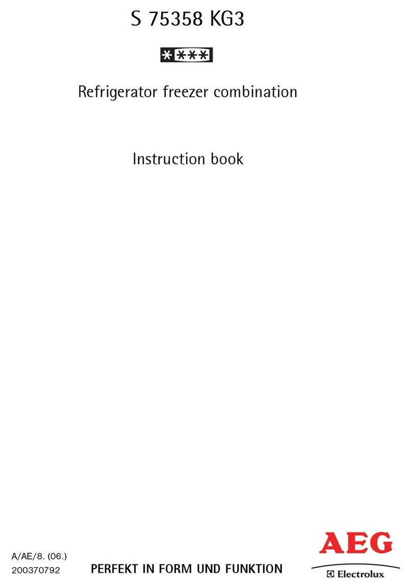 AEG S 75358 KG3 User manual