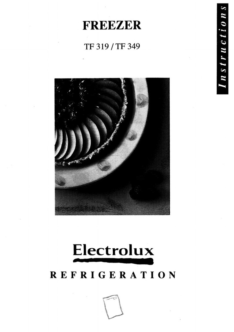 Electrolux U04438 TF 319 instruction manual