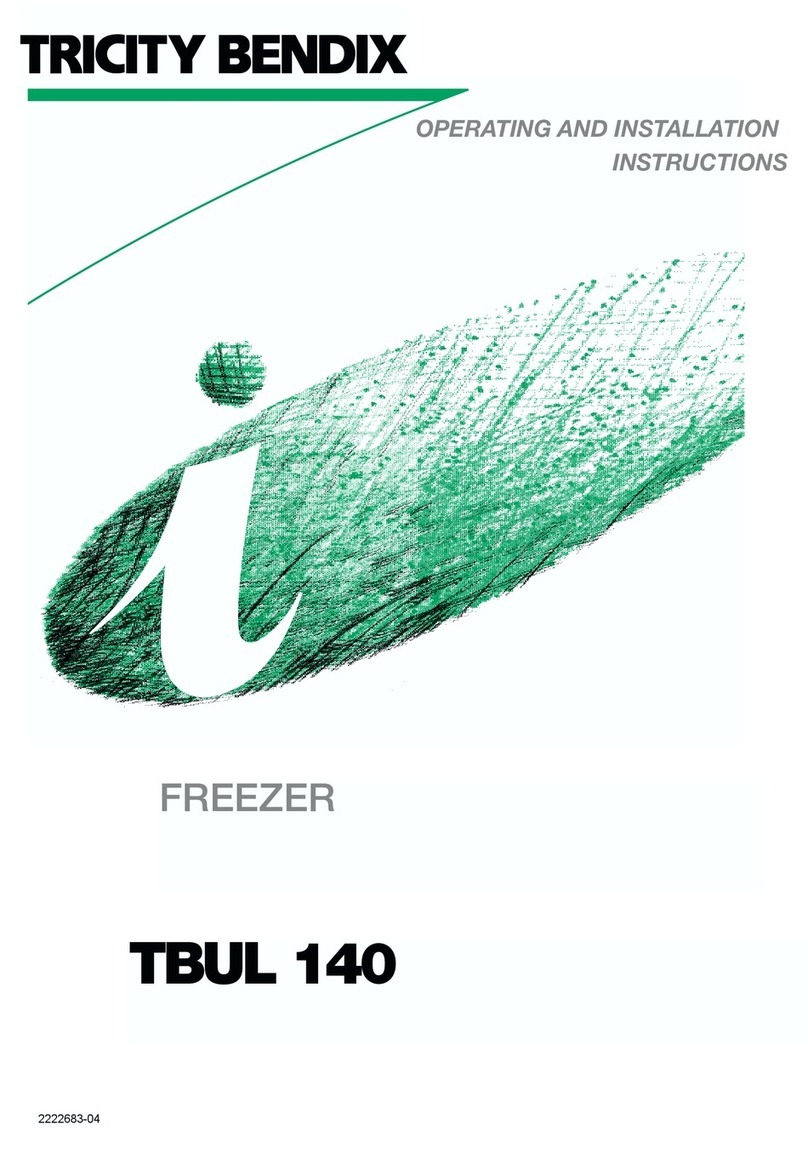 Tricity Bendix U28025 TBUL 140 User manual
