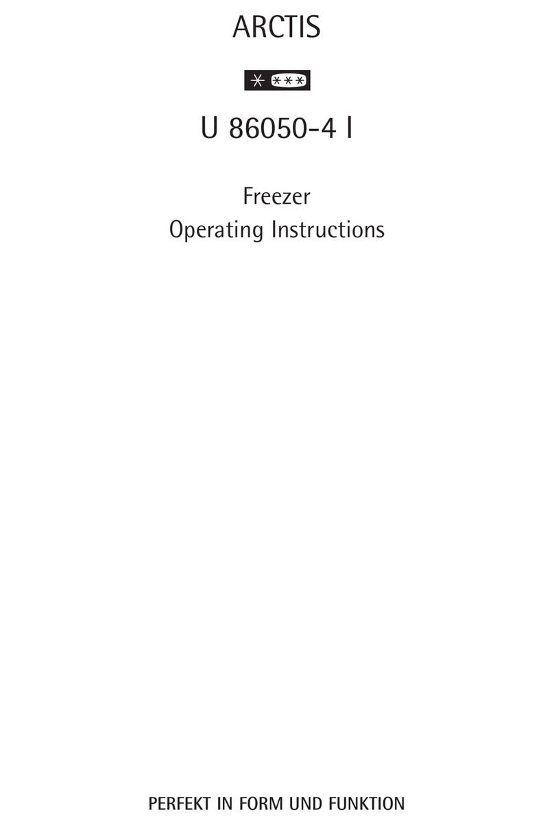 AEG ARCTIS U 86050-4 I User manual